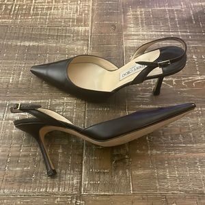Jimmy Choo brown slingbacks